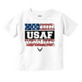 thumbnail image 1 of US Air Force Honor Value USA Flag Toddler Boy Girl T Shirt Infant Toddler Brisco Brands 4T, 1 of 6