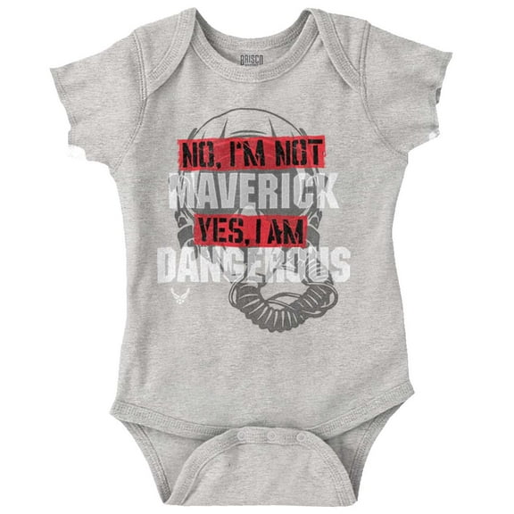 US Air Force Maverick USAF Pride Romper Boys or Girls Infant Baby Brisco Brands NB