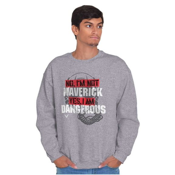 US Air Force Maverick USAF Pride Sweatshirt for Men or Women Brisco Brands S