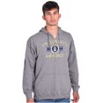 thumbnail image 1 of US Air Force Military Crest USAF Zip Up Hoodie Men's Women's Brisco Brands S, 1 of 6