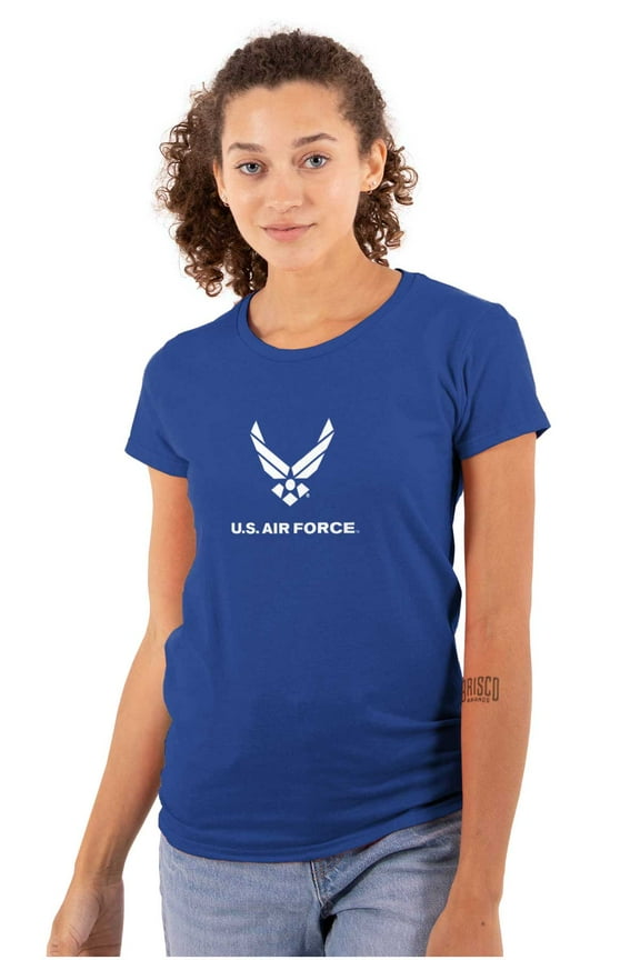 Military Wings Emblem Women's T Shirt Ladies Tee Brisco Brands S