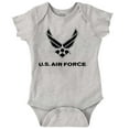thumbnail image 1 of US Air Force Military Wings Symbol Romper Boys or Girls Infant Baby Brisco Brands 12M, 1 of 6