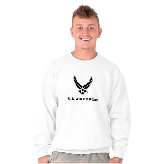 US Air Force Military Wings Symbol Sweatshirt for Men or Women Brisco Brands X