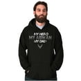 thumbnail image 1 of US Air Force My Hero Airman My Dad Hoodie Sweatshirt Women Men Brisco Brands S, 1 of 6