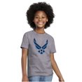 thumbnail image 1 of US Air Force Official Symbol USAF Crewneck T Shirts Boy Girl Teen Brisco Brands XS, 1 of 6