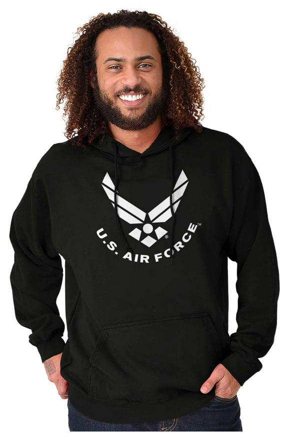 US Air Force Official USAF Symbol Hoodie Sweatshirt Women Men Brisco Brands L