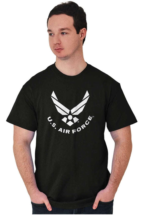 Official USAF Symbol Unisex Plus Size Graphic Tee Brisco Brands 2X