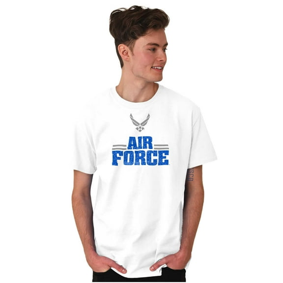 US Air Force Official USAF Wings Logo Men's Graphic T Shirt Tees Brisco Brands M