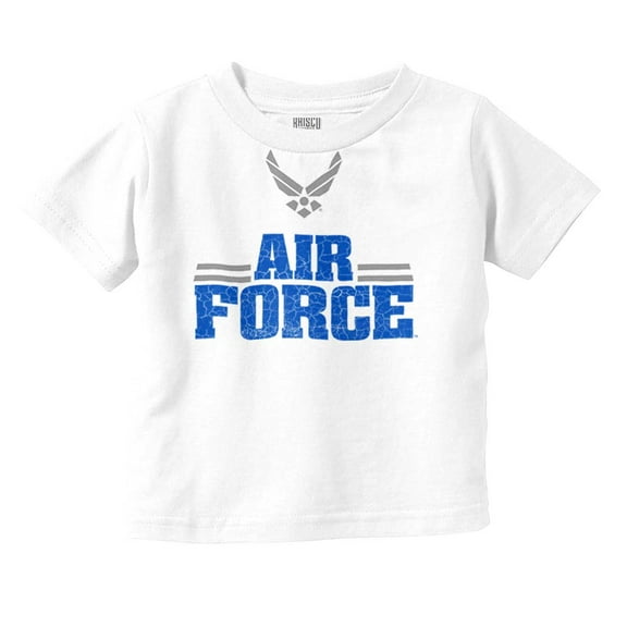 US Air Force Official USAF Wings Logo Toddler Boy Girl T Shirt Infant Toddler Brisco Brands 2T