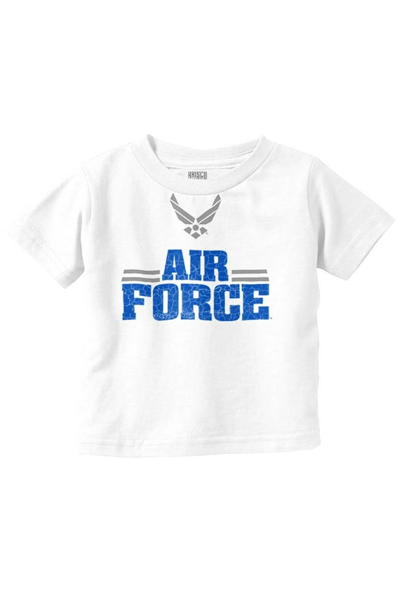 US Air Force Official USAF Wings Logo Toddler Boy Girl T Shirt Infant Toddler Brisco Brands 2T