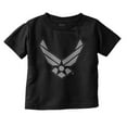 thumbnail image 1 of US Air Force Pilot Symbol USAF Toddler Boy Girl T Shirt Infant Toddler Brisco Brands 6M, 1 of 6