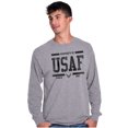 thumbnail image 1 of US Air Force Property of USAF Long Sleeve TShirt Men Women Brisco Brands S, 1 of 6
