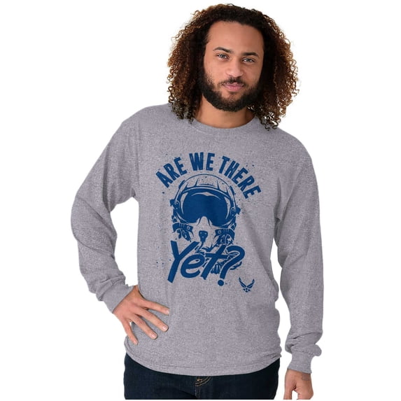US Air Force Proud Aircraft Pilot Long Sleeve TShirt Men Women Brisco Brands M