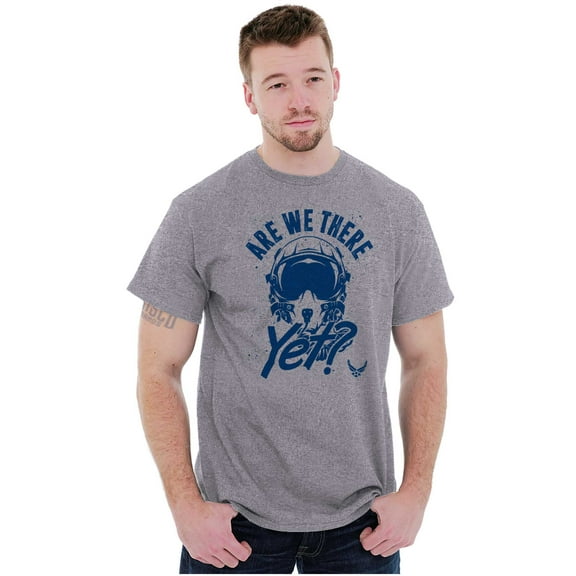 US Air Force Proud Aircraft Pilot Men's Graphic T Shirt Tees Brisco Brands S