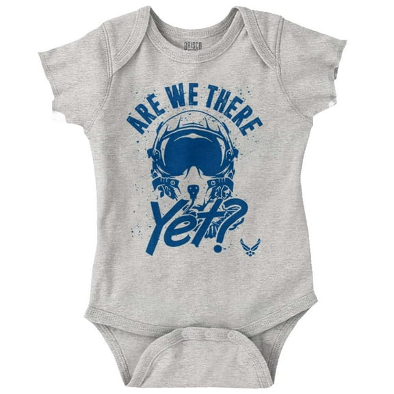 US Air Force Proud Aircraft Pilot Romper Boys or Girls Infant Baby Brisco Brands 12M