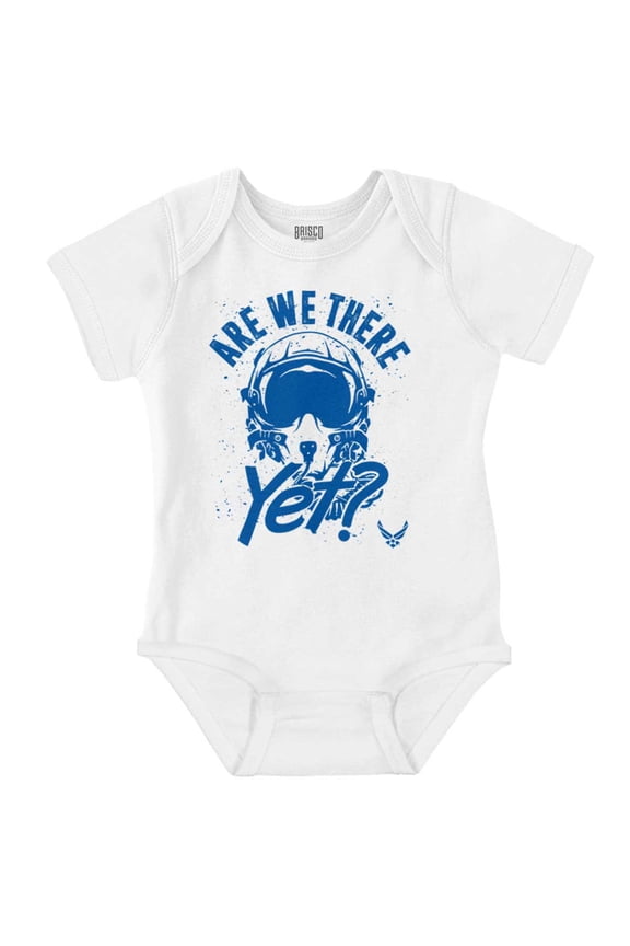 US Air Force Proud Aircraft Pilot Romper Boys or Girls Infant Baby Brisco Brands 24M