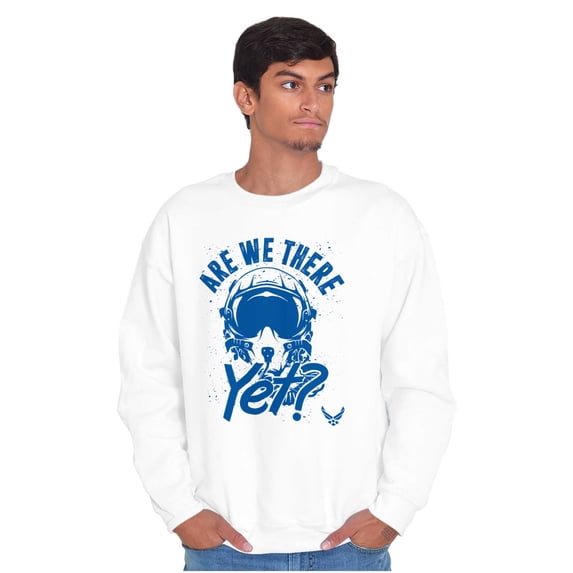 US Air Force Proud Aircraft Pilot Sweatshirt for Men or Women Brisco Brands X