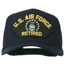 US Air Force Retired Military Patched Cap - Navy OSFM