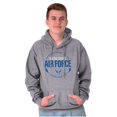thumbnail image 1 of US Air Force Service Before Self Hoodie Sweatshirt Women Men Brisco Brands S, 1 of 6