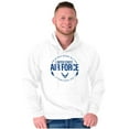 thumbnail image 1 of US Air Force Service Before Self Unisex Plus Size Hoodie Brisco Brands 5X, 1 of 5