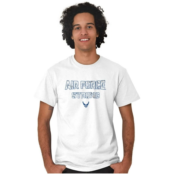 US Air Force Strong USAF Pride Men's Graphic T Shirt Tees Brisco Brands X