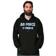 thumbnail image 1 of US Air Force Strong USAF Pride Unisex Plus Size Hoodie Brisco Brands 5X, 1 of 5