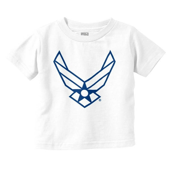 US Air Force Symbol Official USAF Toddler Boy Girl T Shirt Infant Toddler Brisco Brands 12M