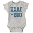thumbnail image 1 of US Air Force USAF Bro Brother Bodysuit Jumper Boys Infant Baby Brisco Brands 12M, 1 of 6