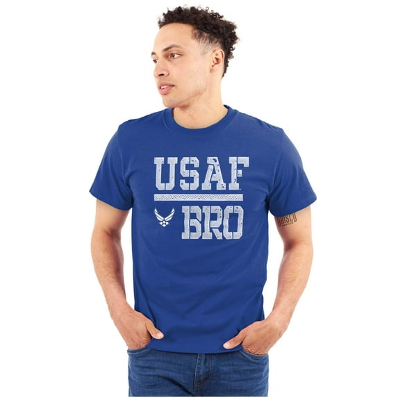 US Air Force USAF Bro Brother Men Big & Tall Graphic Tee Brisco Brands 5X