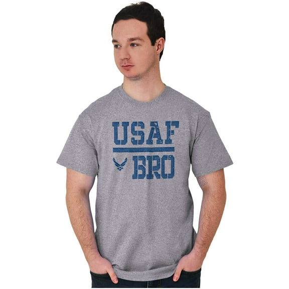 US Air Force USAF Bro Brother Men's Graphic T Shirt Tees Brisco Brands S