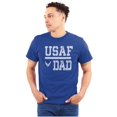 thumbnail image 1 of US Air Force USAF Dad Military Father Men Big & Tall Graphic Tee Brisco Brands 2X, 1 of 5