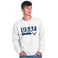 thumbnail image 1 of US Air Force USAF Est 1947 Logo Sweatshirt for Men or Women Brisco Brands S, 1 of 6
