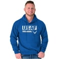 thumbnail image 1 of US Air Force USAF Est 1947 Logo Unisex Plus Size Hoodie Brisco Brands 4X, 1 of 5