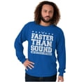 thumbnail image 1 of US Air Force USAF Faster Than Sound Long Sleeve TShirt Men Women Brisco Brands S, 1 of 6