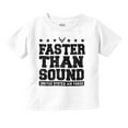 thumbnail image 1 of US Air Force USAF Faster Than Sound Toddler Boy Girl T Shirt Infant Toddler Brisco Brands 5T, 1 of 6