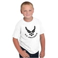 thumbnail image 1 of US Air Force USAF Fly Fight Emblem Crewneck T Shirts Boy Girl Teen Brisco Brands XS, 1 of 1