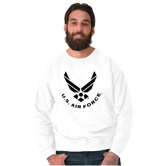 US Air Force USAF Fly Fight Emblem Unisex Plus Size Sweatshirt Brisco Brands 2X