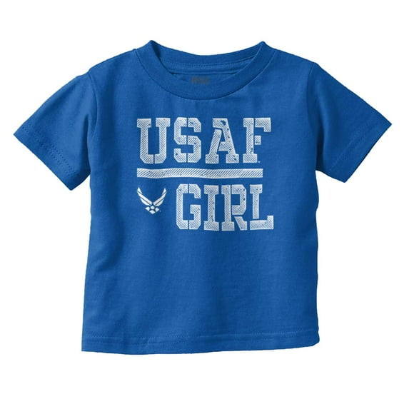 US Air Force USAF Girl Youth T Shirt Tee Girls Infant Toddler Brisco Brands 18M