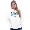 thumbnail image 1 of US Air Force USAF Girlfriend Pride Hoodie Sweatshirt Women Brisco Brands S, 1 of 6