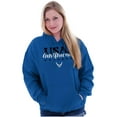thumbnail image 1 of US Air Force USAF Girlfriend Pride Hoodie Sweatshirt Women Brisco Brands X, 1 of 6