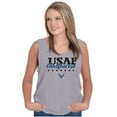 thumbnail image 1 of US Air Force USAF Girlfriend Pride Tank Top Tee Shirt Women Brisco Brands S, 1 of 6