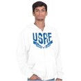 thumbnail image 1 of US Air Force USAF Logo Courage Honor Unisex Plus Size Zip Hoodie Brisco Brands 2X, 1 of 5