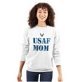 thumbnail image 1 of US Air Force USAF Mom Family Support Women Plus Size Sweatshirt Brisco Brands 5X, 1 of 5