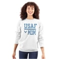 thumbnail image 1 of US Air Force USAF Mother Military Mom Women Crewneck Sweatshirt Brisco Brands M, 1 of 6