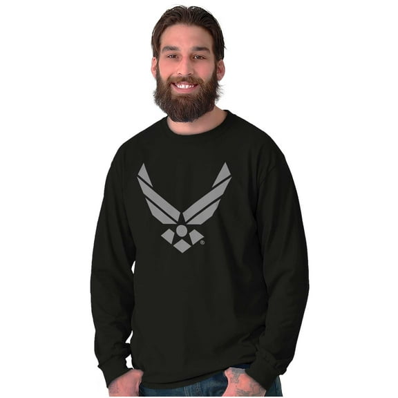 US Air Force USAF Official Symbol Long Sleeve TShirt Men Women Brisco Brands M