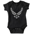 thumbnail image 1 of US Air Force USAF Official Symbol Romper Boys or Girls Infant Baby Brisco Brands 24M, 1 of 6