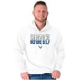 thumbnail image 1 of US Air Force USAF Service Before Self Hoodie Sweatshirt Women Men Brisco Brands M, 1 of 6