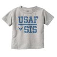 thumbnail image 1 of US Air Force USAF Sis Sister Youth T Shirt Tee Girls Infant Toddler Brisco Brands 4T, 1 of 6