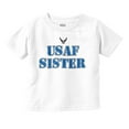 thumbnail image 1 of US Air Force USAF Sister Proud Sis Youth T Shirt Tee Girls Infant Toddler Brisco Brands 24M, 1 of 6