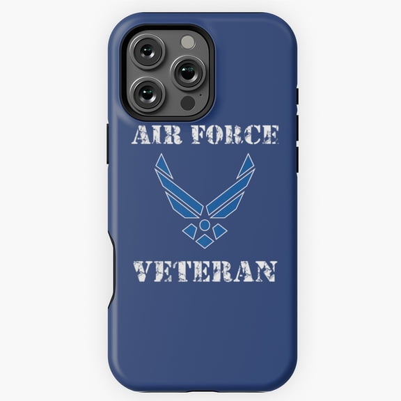 US Air Force USAF Veteran Vintage Phone Case for iPhone 16 15 14 13 12 11 Pro Max